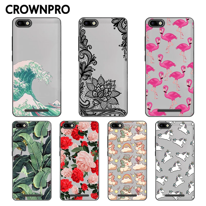 

CROWNPRO Silicone BQ Strike BQS-5020 Case Cover Case Soft TPU Painted Back Protective BQS Strike S5020 5020 BQS5020 Case