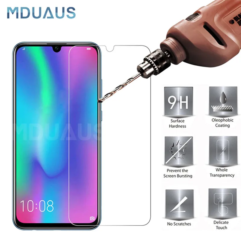

Protective Glass on the For Huawei Honor 10 9 Lite V10 V20 V9 Play Screen Protector For Honor 8 Lite 8X Tempered Glass Film Case