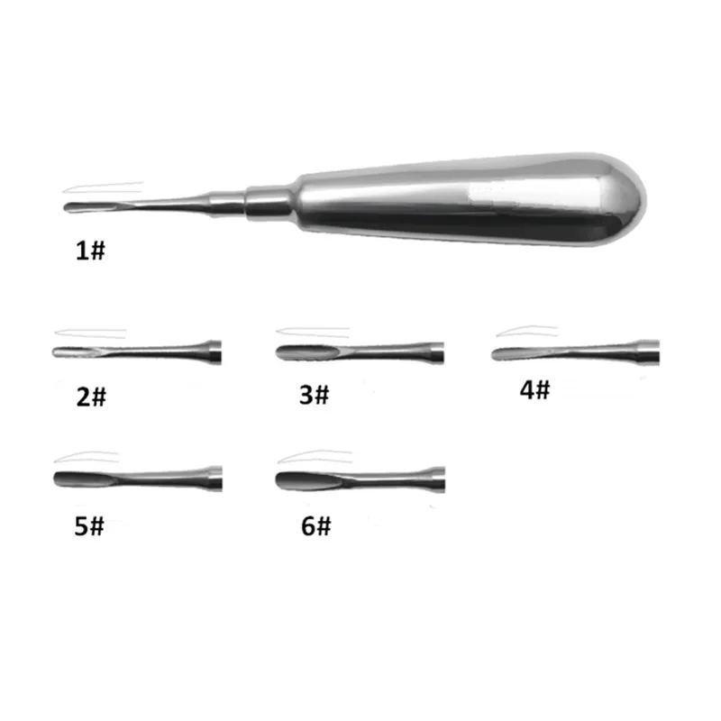 1 PC Dental Root Elevator 2 DENTAL Elevator Surgical Instrument Dental Toolin Teeth Whitening
