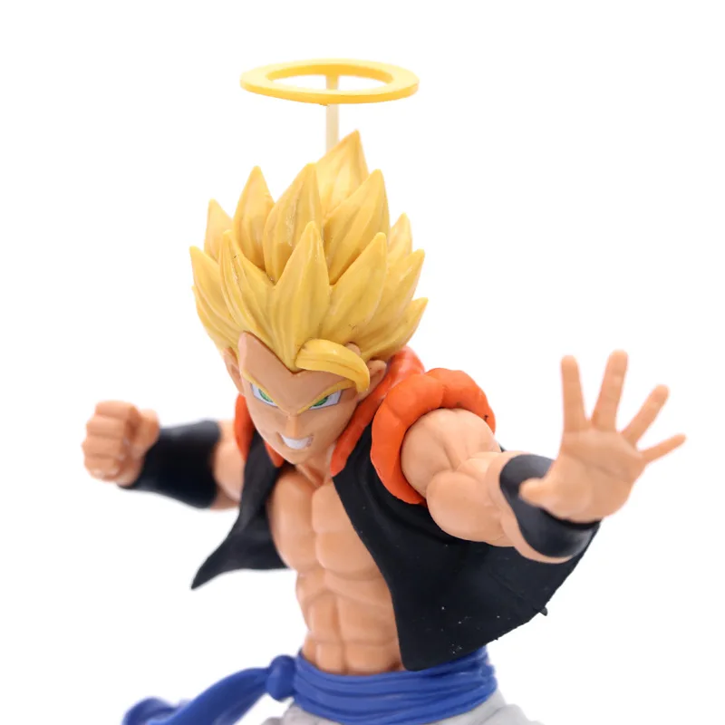 Аниме Dragon Ball Z Gogeta Вегета Сон Гоку Fusion Angel Aura Super Saiyan Chocolate figuation Com фигурка ПВХ Модель DBZ