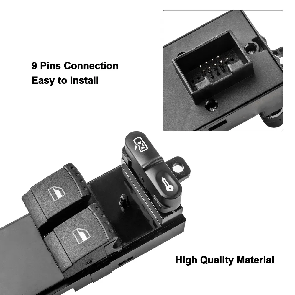 BEST Price Guaranteed 1J3959857 Power Window Control Switch for VW Audi