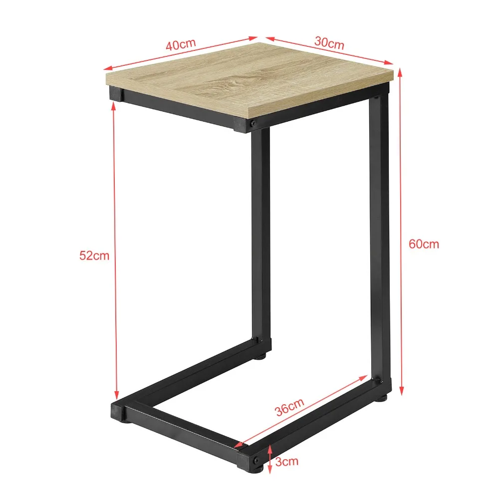 SoBuy FBT44-N الخشب القهوة الجانب نهاية الجدول أريكة تتحول لسرير الجدول أثاث غرفة المعيشة طاولة كمبيوتر محمول SoBuy FBT44-N الخشب القهوة الجانب نهاية الجدول أريكة تتحول لسرير الجدول أثاث غرفة المعيشة طاولة كمبيوتر محمول