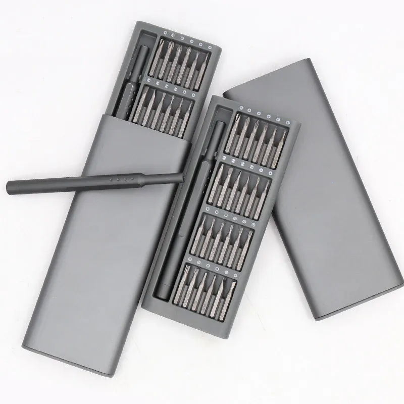 M-Triangle 25 in 1 Precision screwdriver set Torx Slotted and Phillips cordless Magnetic Phone Laptop Repair hand tools