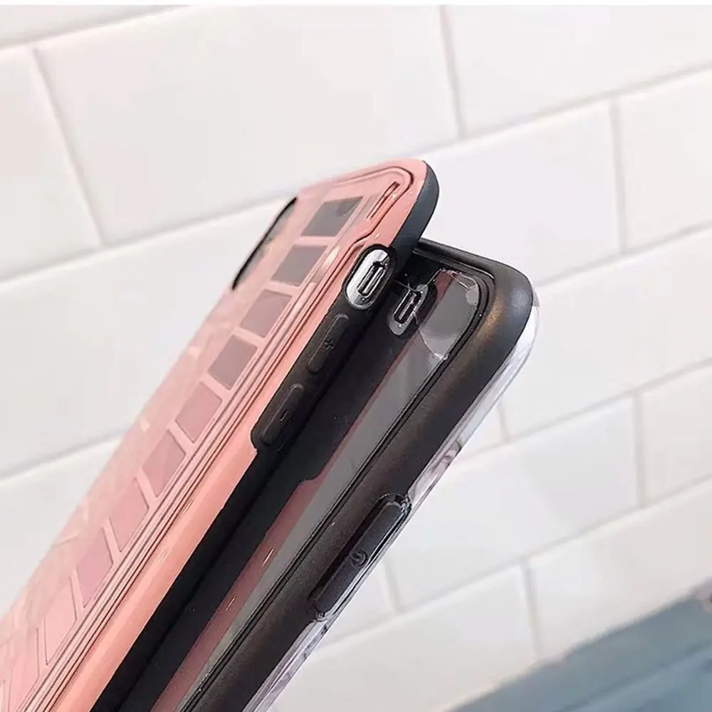 Макияж Чехол для Телефона iPhone 7 X XR XS Max палитра теней век 6 6s 8 plus роскошный модный