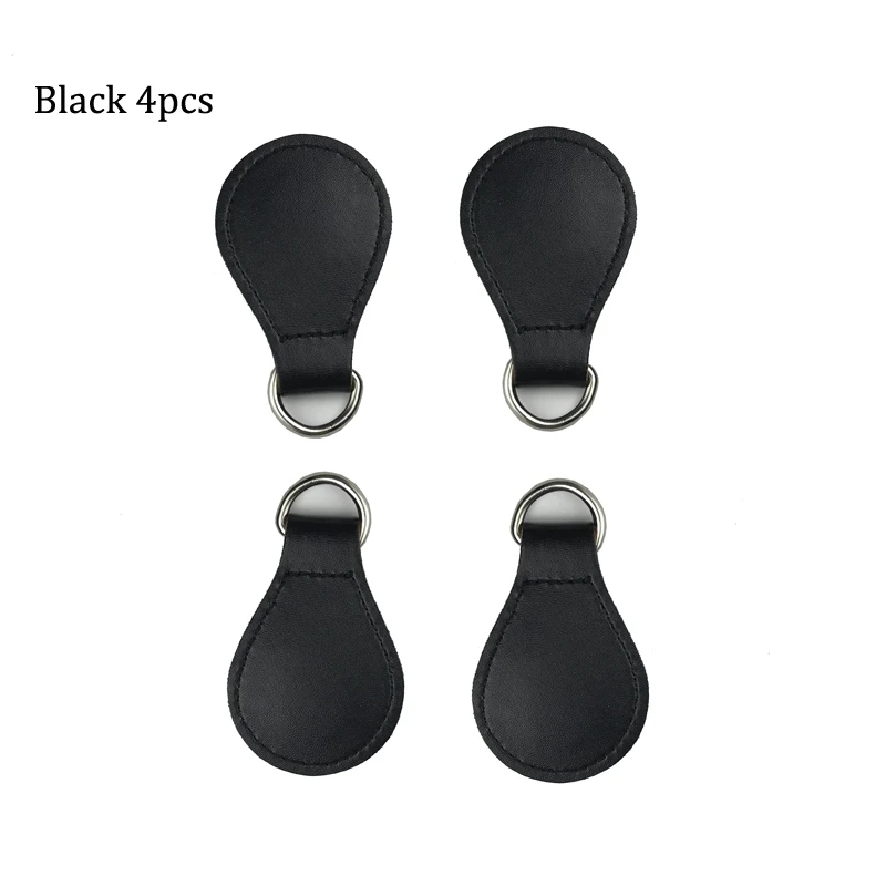 Diy High quality 2 pair 4 pc matte Drop End for Obag handle PU Drop attachment for O bag Obasket women Bag 