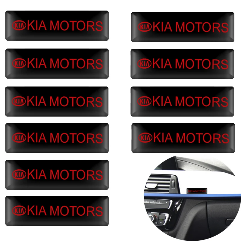 10 шт. наклейки на окна автомобиля декоративные для KIA Cerato Sportage R K2 K3 K5 Sorento Rio