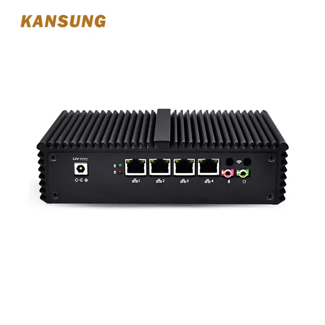 Cheap Mini PC Celeron 4 Lan pfSense Security Gateway Appliance , support AES-NI,as a firewall, LAN or WAN router x86 Micro Computer Cheap Mini PC Celeron 4 Lan pfSense Security Gateway Appliance , support AES-NI,as a firewall, LAN or WAN router x86 Micro Computer