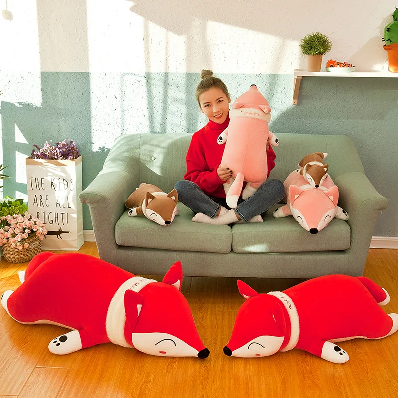 Мягкие куклы Kawaii Fox мягкие животные плюшевые игрушки эксклюзивная кукла для