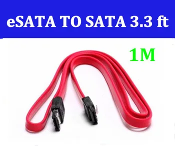 

1m 3' Ft eSATA to SATA Shielded External Serial ATA Cable Lead Wire for HDD 10pcs