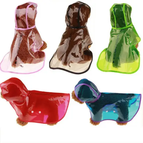 

2019 New Clear Pet Rain Coat for Dogs Pet Jacket Cute Casual Waterproof Dog Clothes