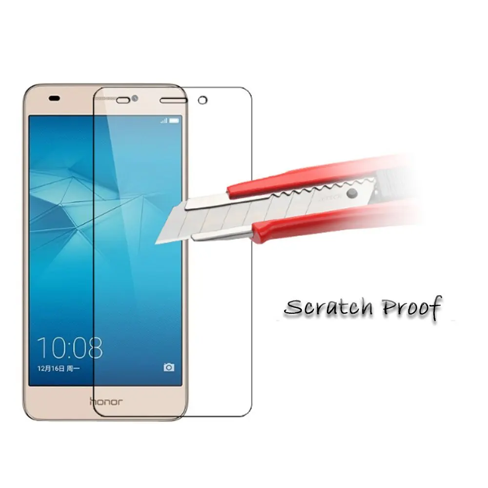 Закаленное Стекло для huawei Honor 7 Lite GR3 Y6 Pro Y3 4C 5A 5X 5C Y5 II 5A LYO-L21 4A Экран Protector Front Cover Y9