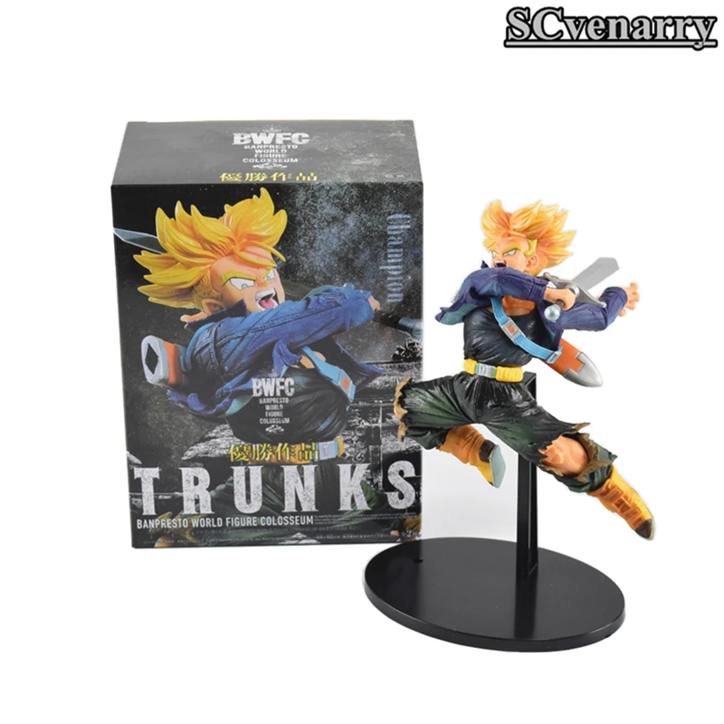 Dragon Ball Z BWFC Trunks Figure PVC Action Figure Model Super Saiyan