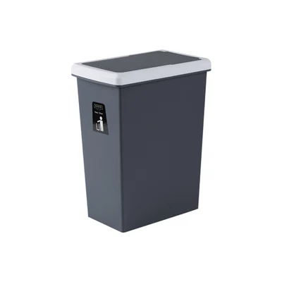 Складная крышка мусорное ведро для дома кухни ванной мусорное ведро бытовой большой пластиковый мусорный бак двойного назначения ящик для хранения мусора