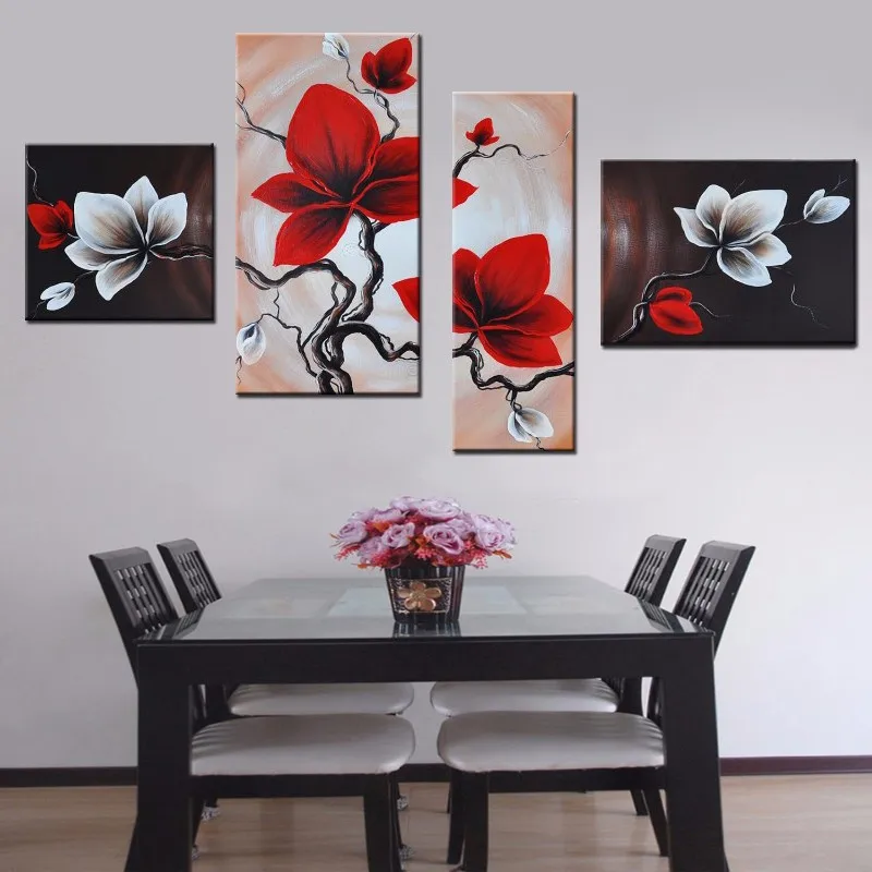 Flower oil painting (4)