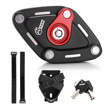 

Foldable Bike Lock For Bicycle Chain Lock MTB Mountain Road Bike Safety Lock Accessories For Bicycle