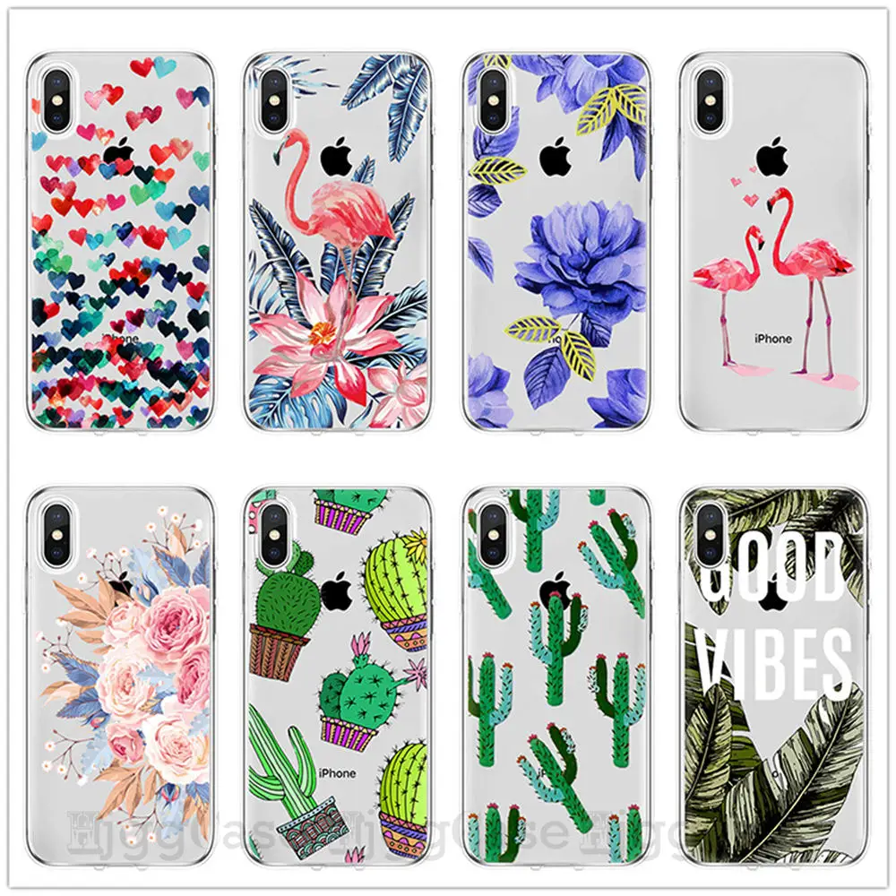 Милый чехол для телефона iPhone 7 8 Plus 6 S X XS Max XR 5 дюймов мягкий силиконовый PLUS чехлы с
