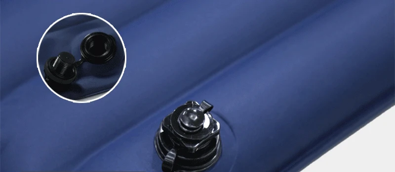 في الهواء الطلق التخييم حصيرة الفرش الهوائي مزدوجة 2 شخص المحمولة وسادة النوم خيمة سرير هوائي