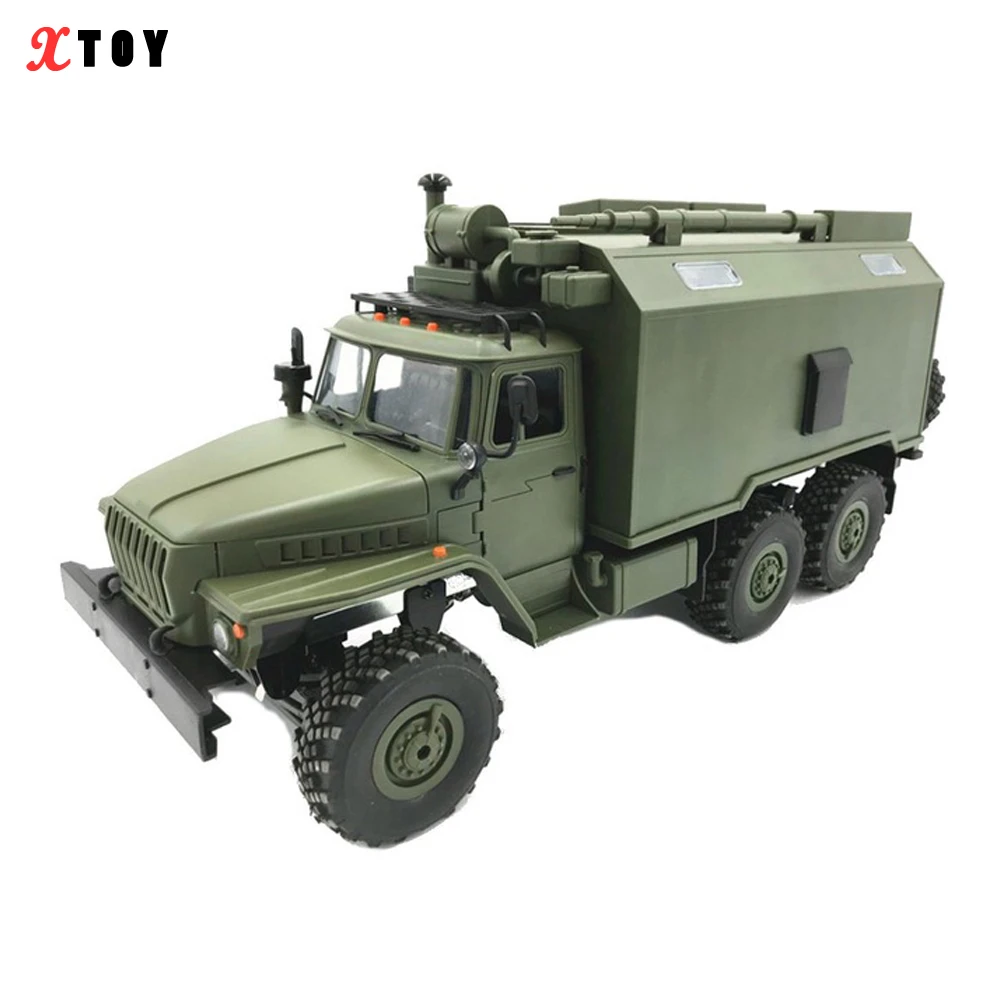 

WPL B36 Ural 1/16 2.4G 6WD MINI RC Car Model Military Trucks Command Communication Vehicle RTR Toy Army Remote Control Trucks