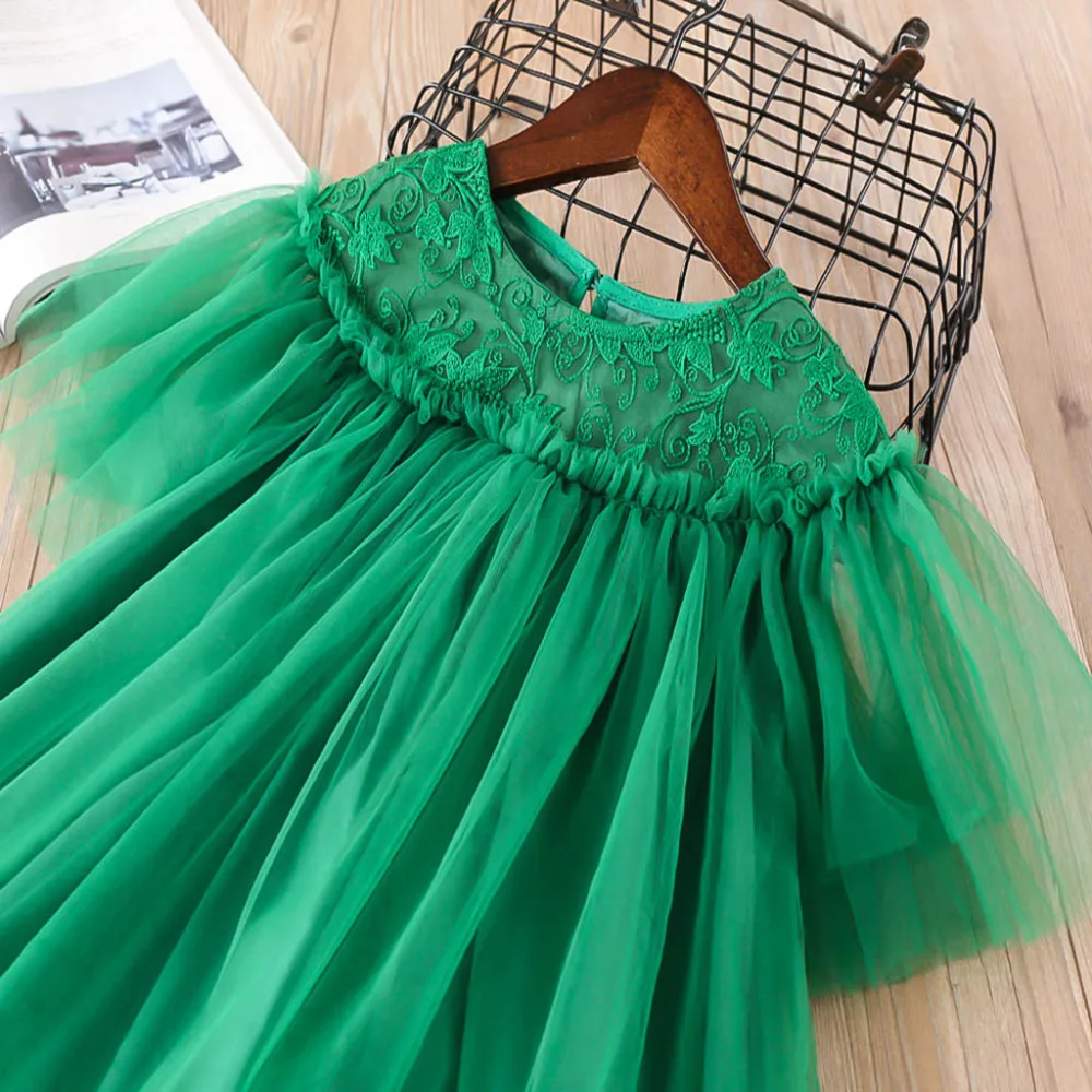 

Roupa infantil spring children clothing girls clothes summer lace dresses children clothing girls 2019
