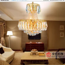 Мода Краткая верхний хрустальные люстры большой столовая подвесной светильник 8233