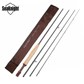 

SeaKnight MAXWAY HONOR 5/6# 2.7M Fly Fishing Rod Hard Carbon Rod 4 Sections Super Light 97g Fly Rod Fast Action Fishing Tackle