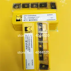 APPT1604PDSRGD KCPK30 новый оригинальный карбида Kennametal вставки поворота вставки токарных инструментов 10 шт