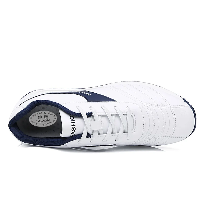 SUROM 2018 Autumn Male Trendy Shoes For Men Krasovki Lace up Breathable Sneakers Comfortable Flat Heel Men's Casual Shoes