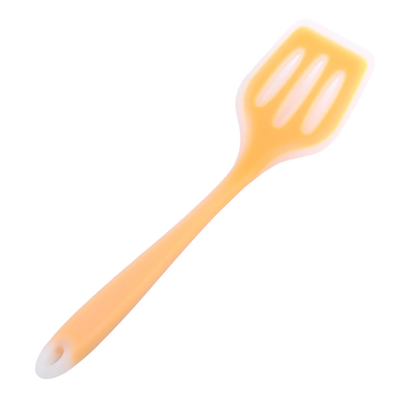 

Silicone Nonstick Slotted Turners Pot Shovel Flexible Silicone Frying Pan Turner Spatula Cooking Spatula Fried Shovel New Arrive