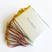 10 шт. 3,7 в 3000 мАч 4070100 литий-полимерный Li-Po Перезаряжаемые Батарея для MP5 gps Оборудование для psp электронная книга планшетный ПК видео игры подставка для ноутбука для подводной съемки