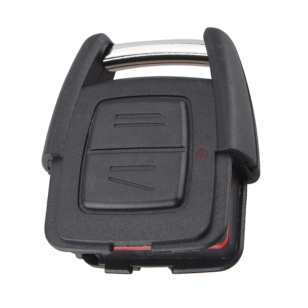 

2 Buttons Black Replacement Key Remote Fob Shell Case No Chip for Opel