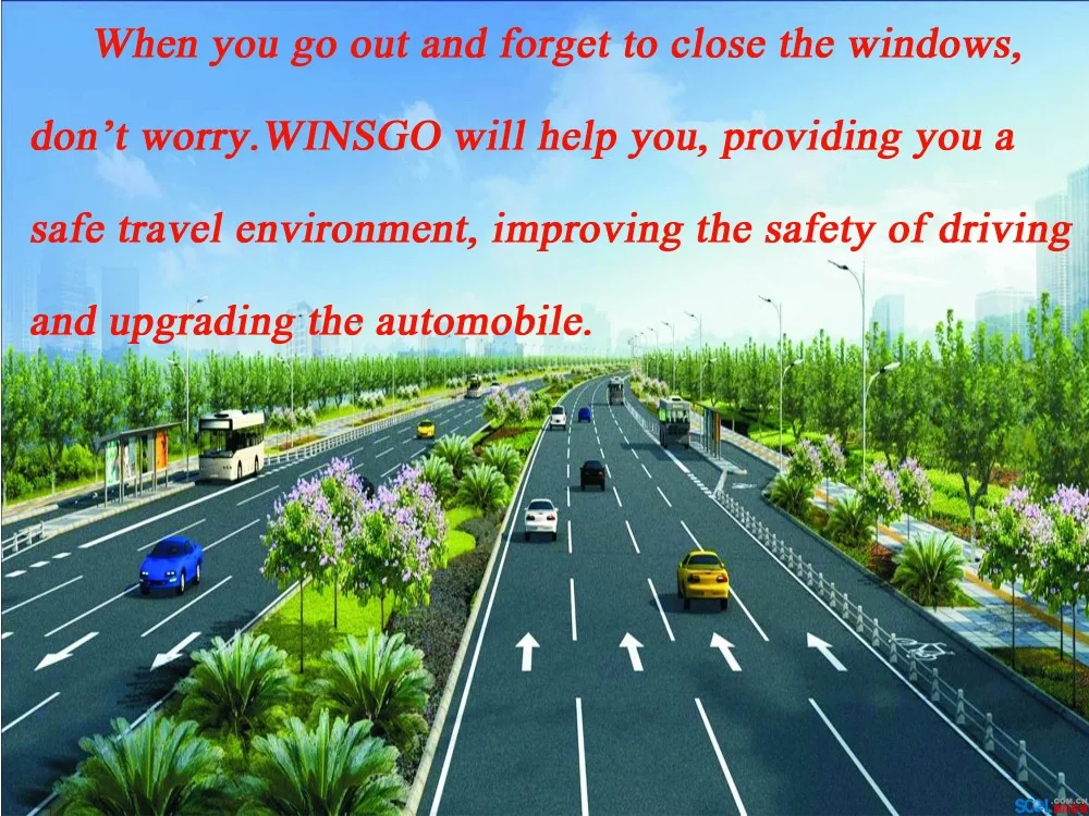 WINSGO автоматический автомобильный стеклоподъемник и открывающийся 4 окна автоматический комплект для Nissan Qashqai