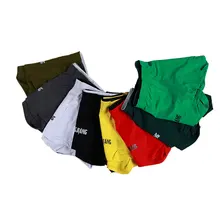 3 шт./партия, сексуальные мужские Утягивающие шорты, мужские пляжные шорты для дома, брендовая одежда, хлопковые мужские Брендовые мужские шорты, летние мужские шорты 3010-DK