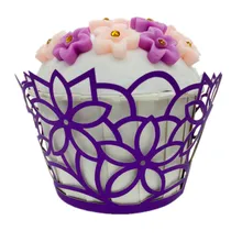 100 шт бумажная упаковка для кексов Бумага торт кекс Рождество оберточная бумага форма для выпечки Маффин, Кекс инструмент украшение для торта ко дню рождения 6Z-SH158