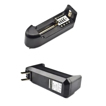 

500pcs Single Universal Wall 18650 Battery Charger US / EU Plug Li-ion Battery Charging For 18650 14500 26650 16340