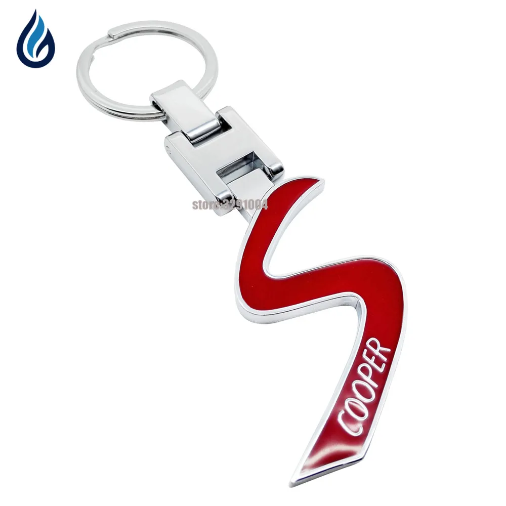

Fashion Auto Keyring Metal Keychain Key Ring Car-Styling For MINI Cooper S R50 R52 R53 R55 R56 R57 R58 R59 R60 R61 R62 F55 F56