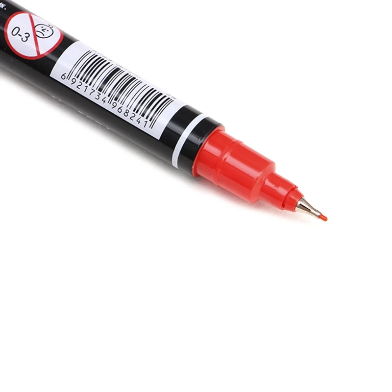 Двойной Маркер быстро высыхает двойной боковой маркер ручка водонепроницаемые чернила Перманентный офисный инструмент для письма