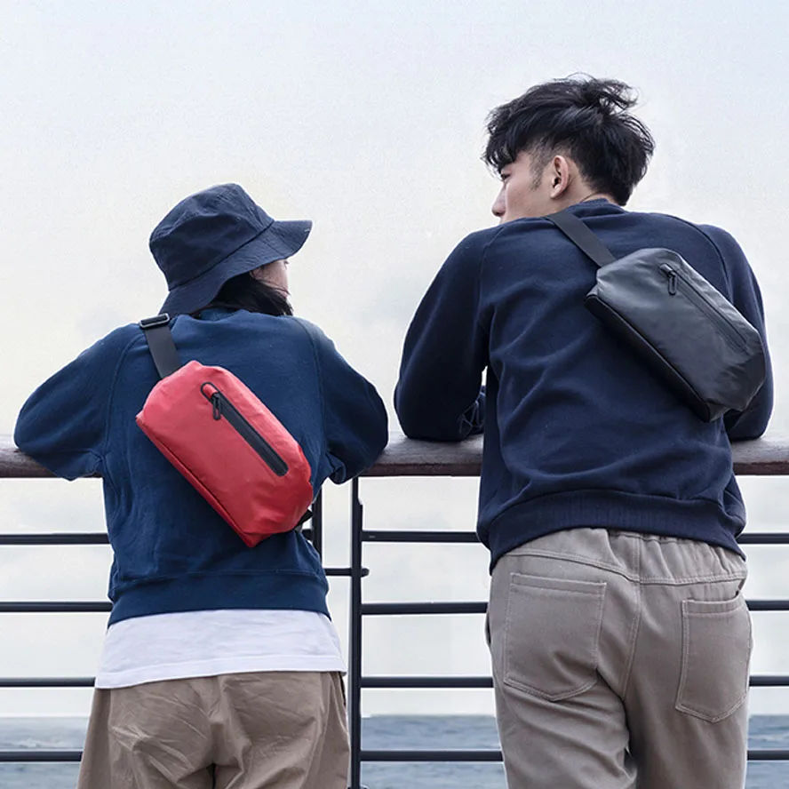 Xiaomi 90 путешествия городской стиль поясная сумка для мужчин женщин водонепроницаемый повседневное сумка для хранения через плечо