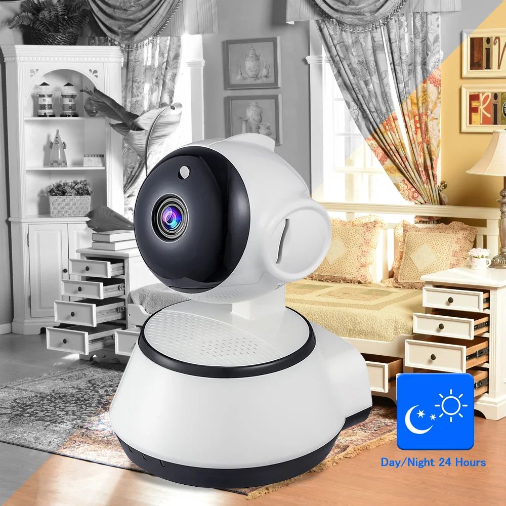 IP камера видеонаблюдения 720P Wi Fi ночное видение|Камеры видеонаблюдения| |