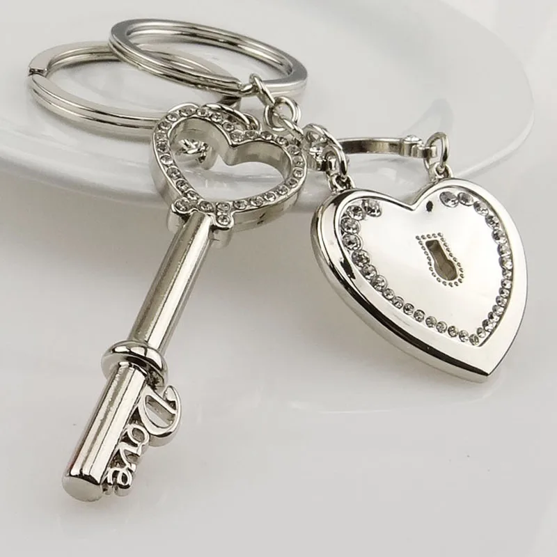 

2 Pcs/Set Puzzle Letter "You're My Person" Couple Keychain Lovers BBF Key Chain Holder Love Heart Best Friends Gift Dropshipping