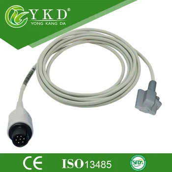 

Free shipping Direct Resuable Pediatric soft tip SpO2 Sensor 3m 7pin