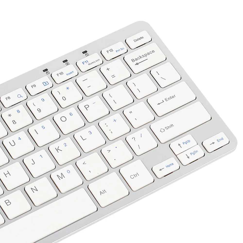 Ультра тонкий 78 ключ Portablet Проводной USB мини ПК клавиатура для ПК Apple Mac ноутбук 20J Прямая поставка
