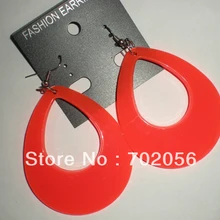 Винтаж ярких цветов Висячие серьги для девочек подвеска; серьги; ювелирные украшения серьги аксессуары подарок смешанные цвета 70 пар/лот#3386