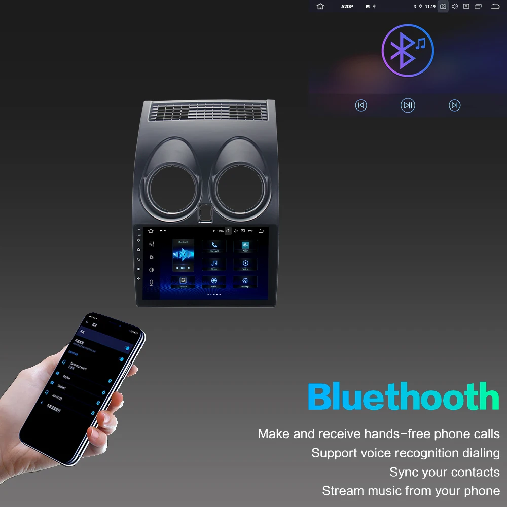 Discount 10.2" IPS Android 9.0 Car multimedia player for Nissan Qashqai 2008-2014 Autoradio built-in DSP GPS with 6-Core 4GB+32GB wifi 12 Discount 10.2" IPS Android 9.0 Car multimedia player for Nissan Qashqai 2008-2014 Autoradio built-in DSP GPS with 6-Core 4GB+32GB wifi 12