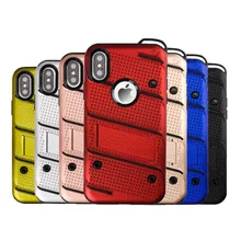 

Shockproof anti-skid anti-fall three series mobile phone case for iPhone6 6Plus 6S 6S Plus 7 7Plus 8 8Plus X