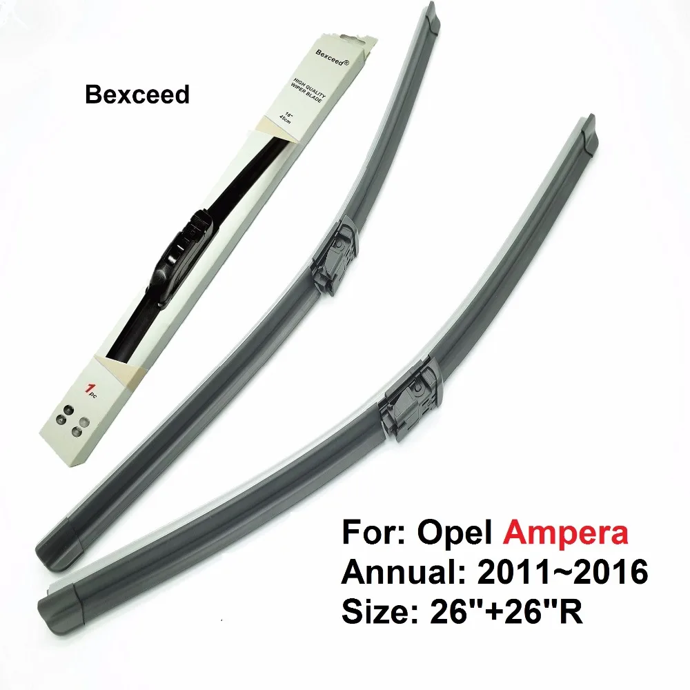 

1 Set (26"+26"R) High Quality Bexceed of Car Windshield Special Wiper Blade For Opel Ampera
