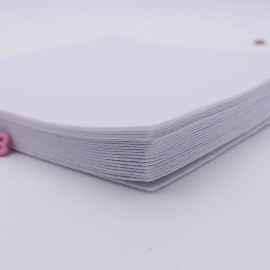 

CMCYILING 20 Piece 20*20CM White Felt Fabric 1mm Thickness For Needlework Diy Sewing Handmade Nonwoven Polyester Fabric Fieltro