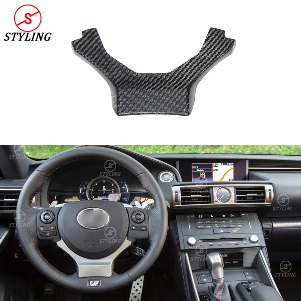 For Lexus RX300 RC Carbon Steering Wheel Cover Patch Trim IS300 IS250