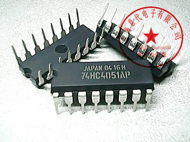 

10Pcs 74HC4051AP 74HC4051 New