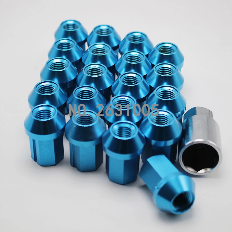 

20 PCS/set 35MM M12X1.5 D1-SPEC WHEEL LUG NUT FOR HONDA ACURA CIVIC INTEGRA NEW(P:1.5 L:35MM)