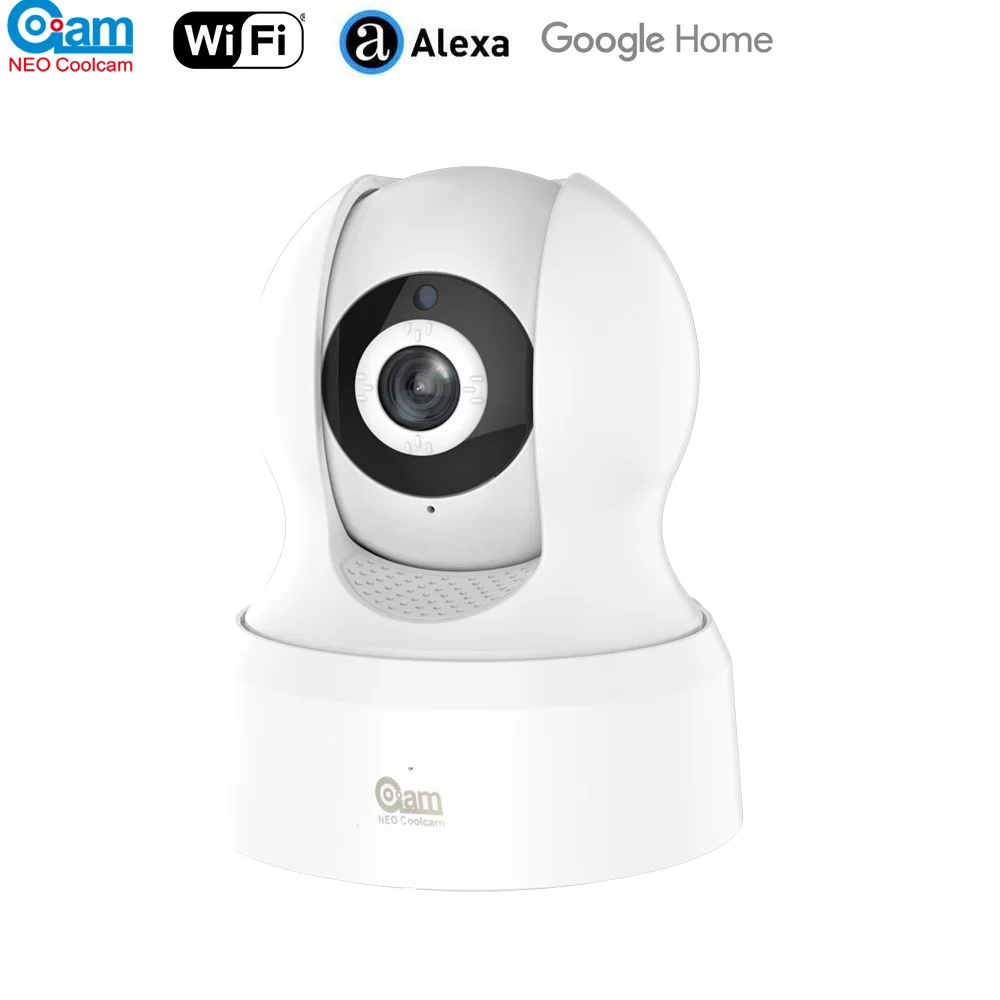 Neos SmartCam visi/ón Nocturna 1080P Full HD c/ámara Inteligente de Audio de 2 v/ías Funciona con Alexa